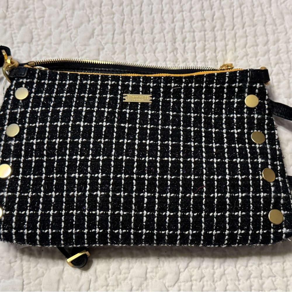 Hammitt NWT Nathan Small Crossbody Bag in limited edition “Midnight Trellis”